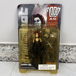 Vintage 1999 Strontium Dog 2000 AD Durham Red ReAction Mega Action Figure